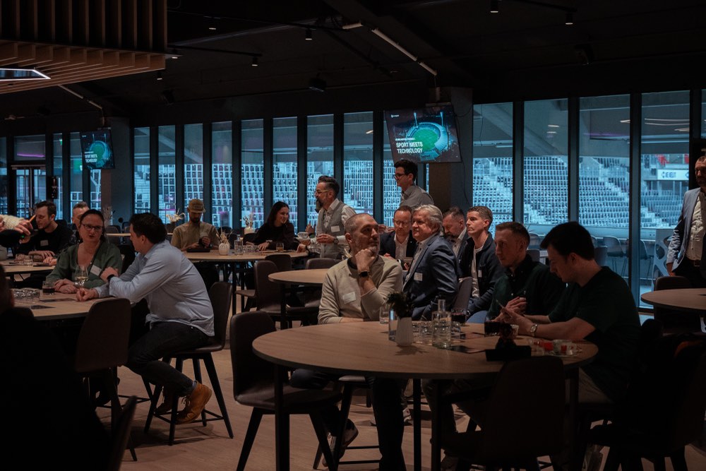 Blick vom Business Club in die Raiffeisen Arena